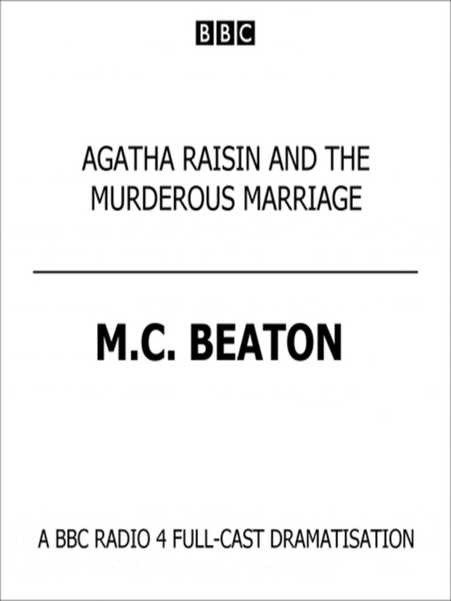 Title details for Agatha Raisin and the Murderous Marriage by M. C. Beaton - Available